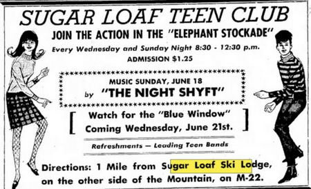 Sugar Loaf Resort - 1967 Teen Club